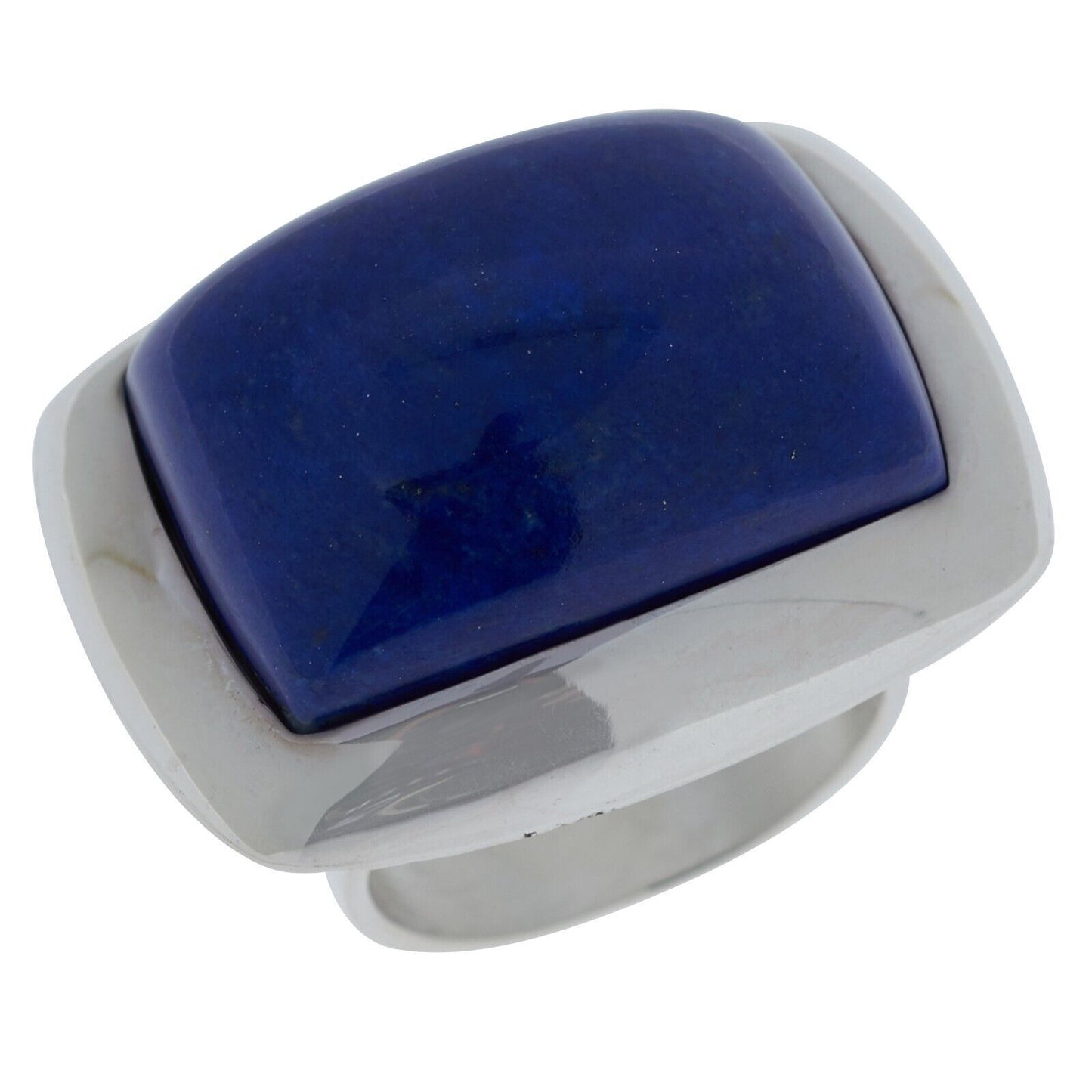 Jay King Sterling Silver Polished Lapiz Lazuli Ring. Size 6 (363966975649)
