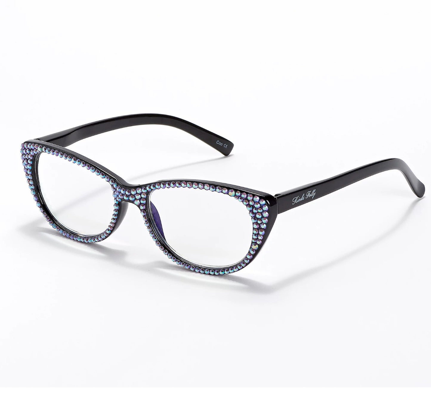 Kirks Folly Glamour Blue-Blocking Reading Glasses Strength 3.5