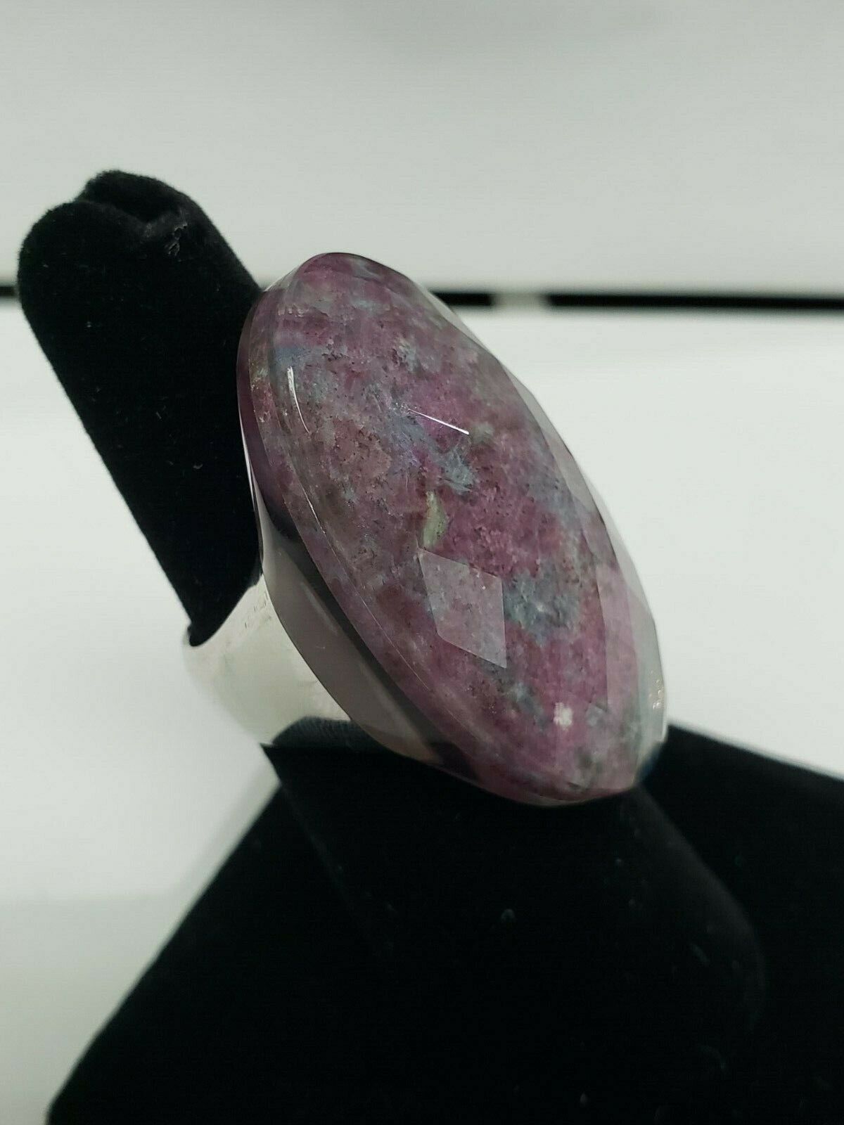 Colleen Lopez Ruby & Zooisite Gem Triplet Beauty In The Rough Ring Size 6