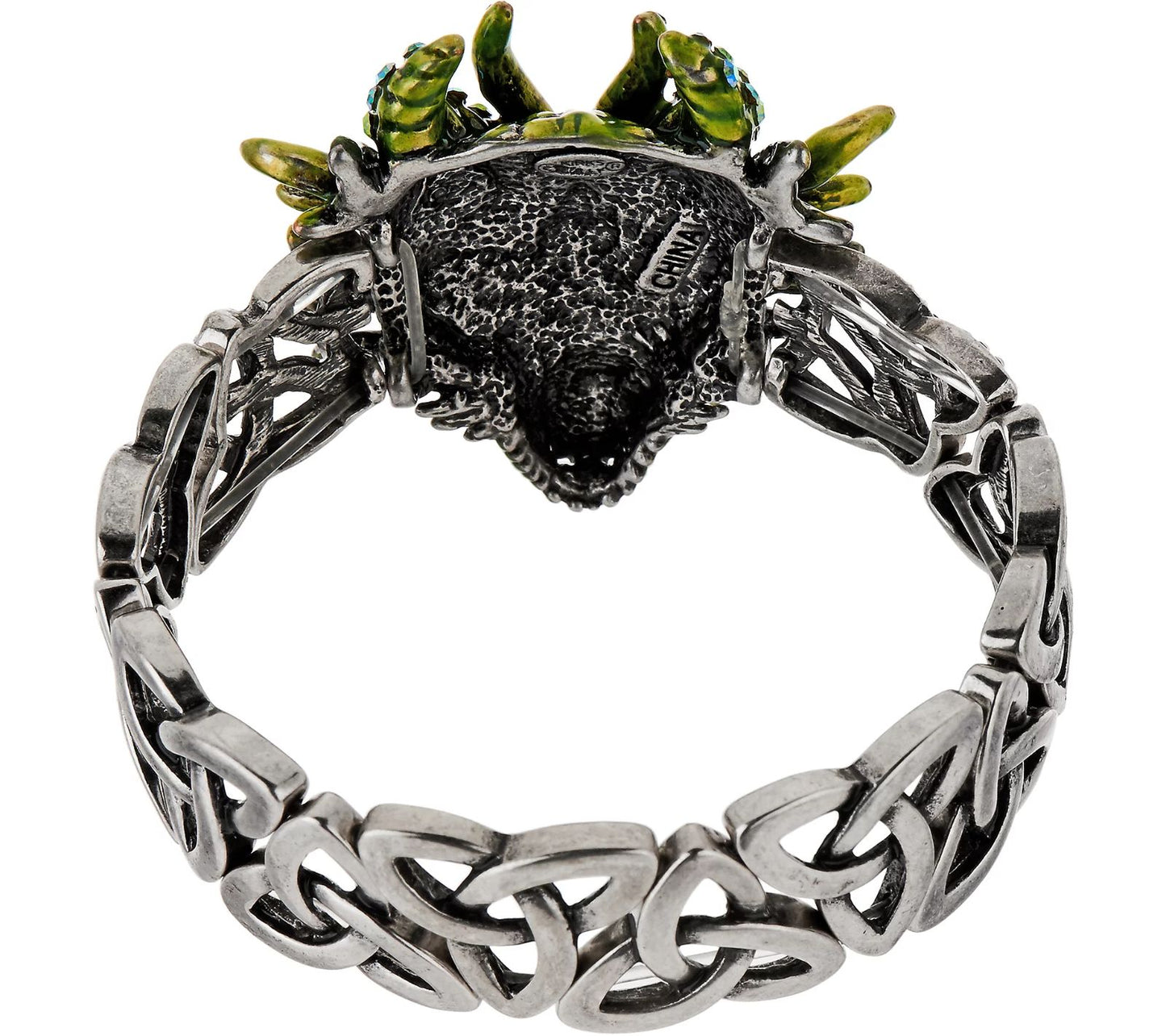 Kirks Folly Thor Dragon Celtic Knot Stretch Bracelet