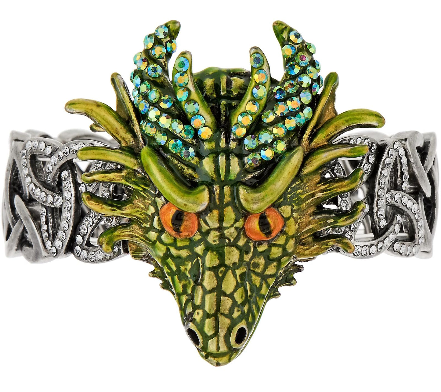 Kirks Folly Thor Dragon Celtic Knot Stretch Bracelet (373793896160)