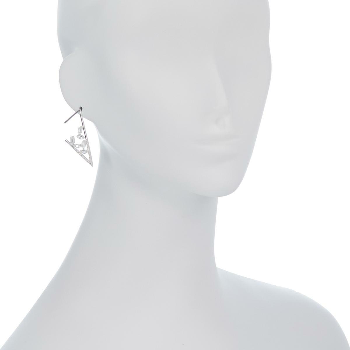 Herkimer Mines "Diamond" Quartz and White Topaz Earrings (363585828660)