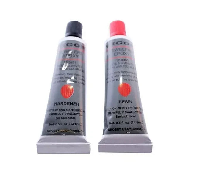 Vigor Jewelers Epoxy 2 Part Resin & Hardener Clear & Colorless Sets In 4 Minutes