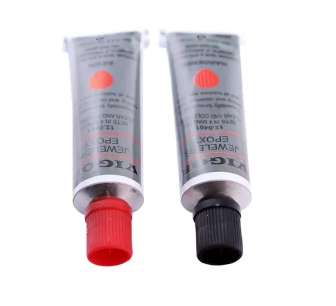 Vigor Jewelers Epoxy 2 Part Resin & Hardener Clear & Colorless Sets In 4 Minutes