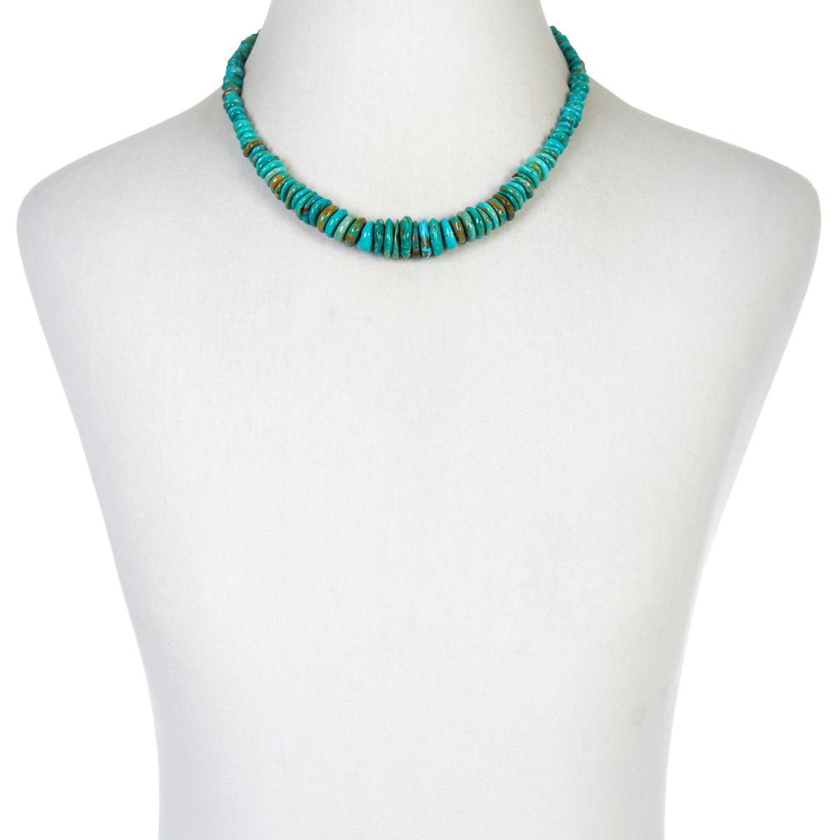 Jay King 18" Turquoise Beaded Necklace