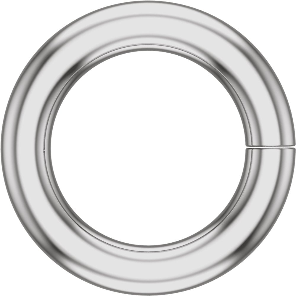 10K White 2.5 mm ID Round Jump Ring