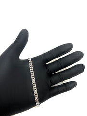 Made in Italy Silver Miami Cuban Necklace