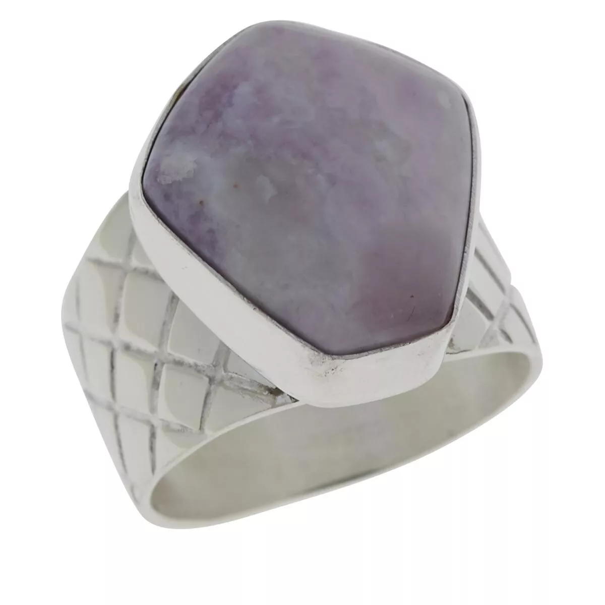 Jay King Sterling Silver Jalisco Lavender Opal Ring. Size 10
