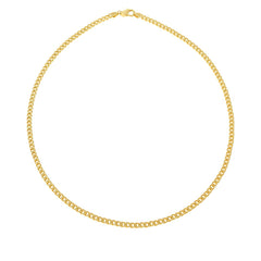 Bellezza Bronze Cuban-chain Necklace, 18"