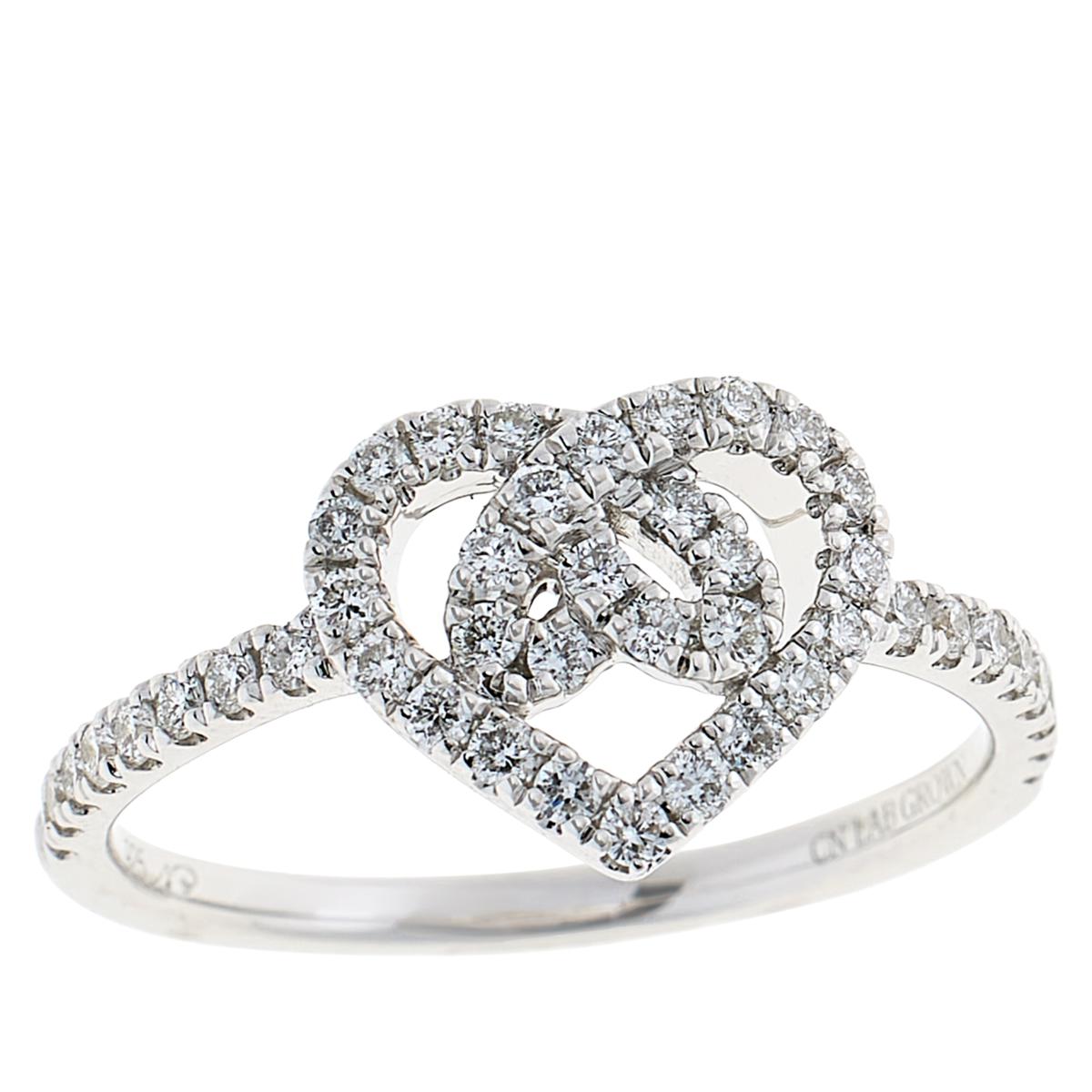 Ana Lucia Beltran Limitless 1/2ctw Lab-Grown Diamond Heart Ring, Size 8