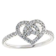 Ana Lucia Beltran Limitless 1/2ctw Lab-Grown Diamond Heart Ring, Size 8