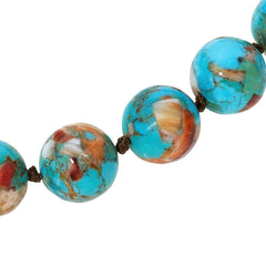 Connie Craig Carroll Jewelry Malone Composite Gem Beaded Necklace, 18"