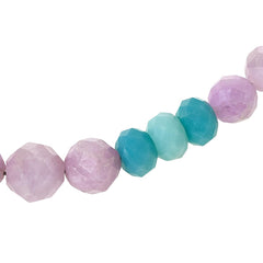 Jay King Sterling Silver Kunzite & Quartzite Beaded Necklace, 18"