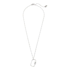 Herkimer Mines Silvertone Brass Unlocked Legend Necklace, 19"+2"