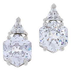 Absolute Sterling Silver Heirloom Collection Stud Earrings.