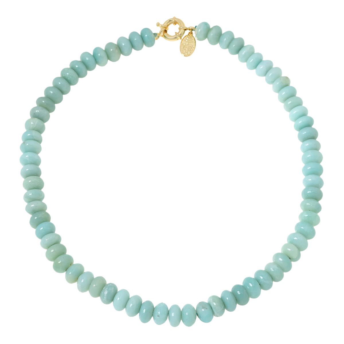 Connie Craig Carroll Jewelry Jordan Amazonite Beaded Necklace,  18"