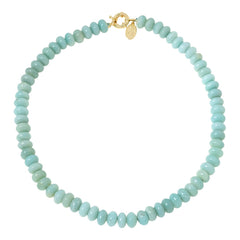 Connie Craig Carroll Jewelry Jordan Amazonite Beaded Necklace,  18"