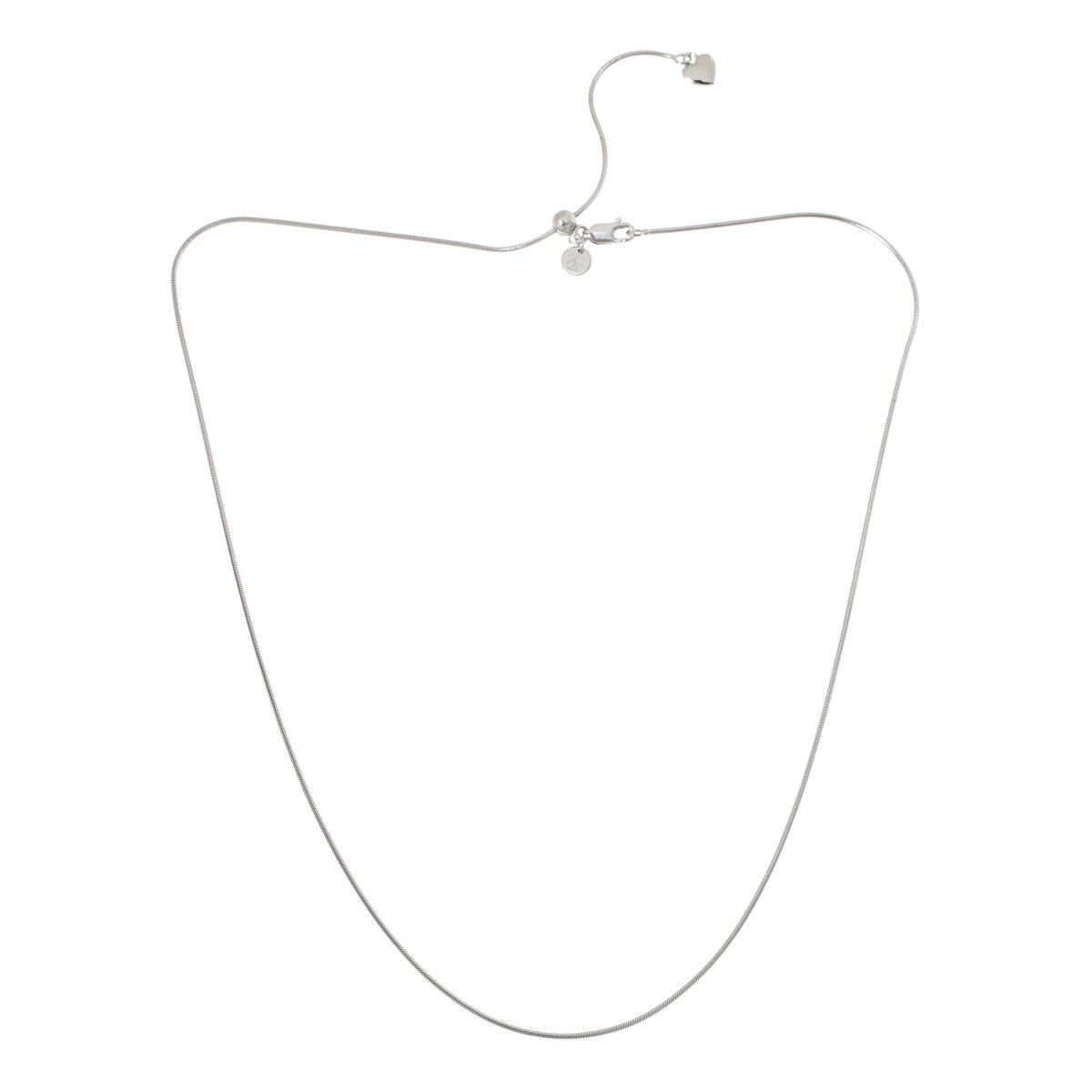 Canadian Ammolite Sterling Silver Chain, 22"