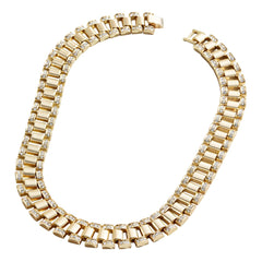 Baublebar Goldtone Thick Choker Necklace, 18"