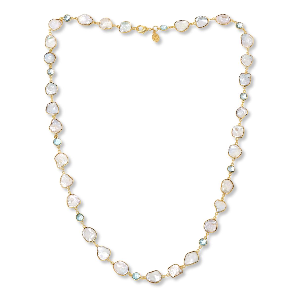 Connie Craig Carroll Jewelry Lonna Station Necklace,  30"