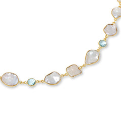 Connie Craig Carroll Jewelry Lonna Station Necklace,  30"
