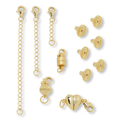 Bellezza Jewelry Solutions Clasps, Extenders and Backs Boxed 12pc Set