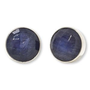 Jay King Sterling Silver Tanzanite Stud Earrings