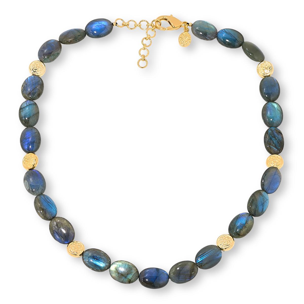 Connie Craig Carroll  Essia Labradorite Beaded Necklace, 20"
