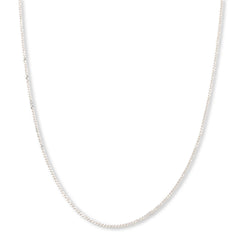 Jay King Sterling Silver Curb-Link Chain Necklace,  20"