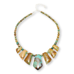 Jay King Sterling Silver Heavenly Well Lake Turquoise Necklace, 18"