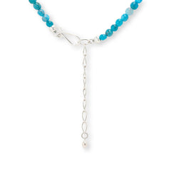 Jay King Blue Apatite Mixed Shape Beaded Drop Necklace, 18"