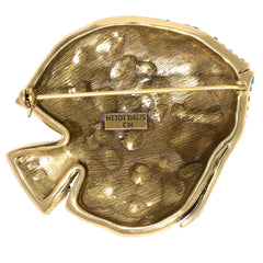 Heidi Daus Too Cool For School Crystal Fish Pin