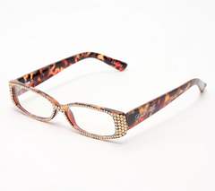 Kirks Folly Divine Diva Tortoise Reading Glasses, 0-2.5, 2.5"