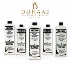 KROHN Gold Plating Solution 24K 18K 14K Rose Green Silver | Jewelry Plating