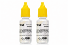 10K Gold Testing Solution – Jewelry & Scrap Gold Purity Determiner – 2 Bottle Pack (½ fl oz Each)