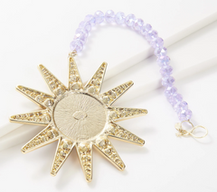 Kirks Folly Gold Tone Stella Luna 16" Shimmer