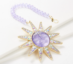 Kirks Folly Gold Tone Stella Luna 16" Shimmer