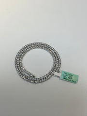 99719 - 14KW lab tennis necklace 5PT 18” 8.79cttw ($14,995)
