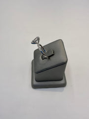 25. 99675 14KW Lab Pear Ring cntr 1.96ct E-VVS2 est 2.50cttw ($4995) (yellow available) | 14k White Gold