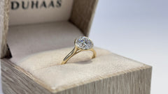 14K Yellow Gold 2.01cttw Round Lab-Grown Diamond Bezel-Set Solitaire Ring