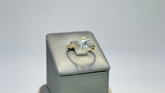 14K Yellow Gold 2.01cttw Round Lab-Grown Diamond Bezel-Set Solitaire Ring