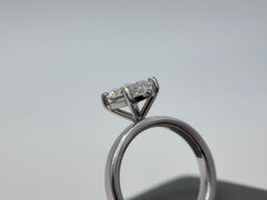 14K White Gold 2.04cttw Marquise Lab-Grown Diamond Solitaire Ring