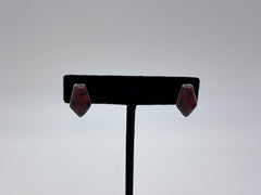 Jay King Sterling Silver Red Jasper Stud Earrings