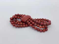 Jay King Red Jasper Triple Strand Stretch Bracelet,