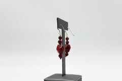 Jay King Sterling Silver Multicolor Guadalajara Imperial Stone Earrings, 1-1/2"