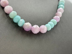 Jay King Sterling Silver Kunzite & Quartzite Beaded Necklace, 18"
