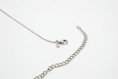 Doris Panos Sterling Silver Vanity Floral Cubic Zirconia Station Necklace, 18"