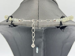 Jay King Sterling Silver Lemon Citrine Graduated Bead Necklace 18"