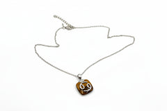 Generation Gems Sterling Silver Gemstone Zodiac Pendant with 18" Chain