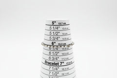 Absolute Sterling Silver Clear Cubic Zirconia Tennis Bracelet, 6"